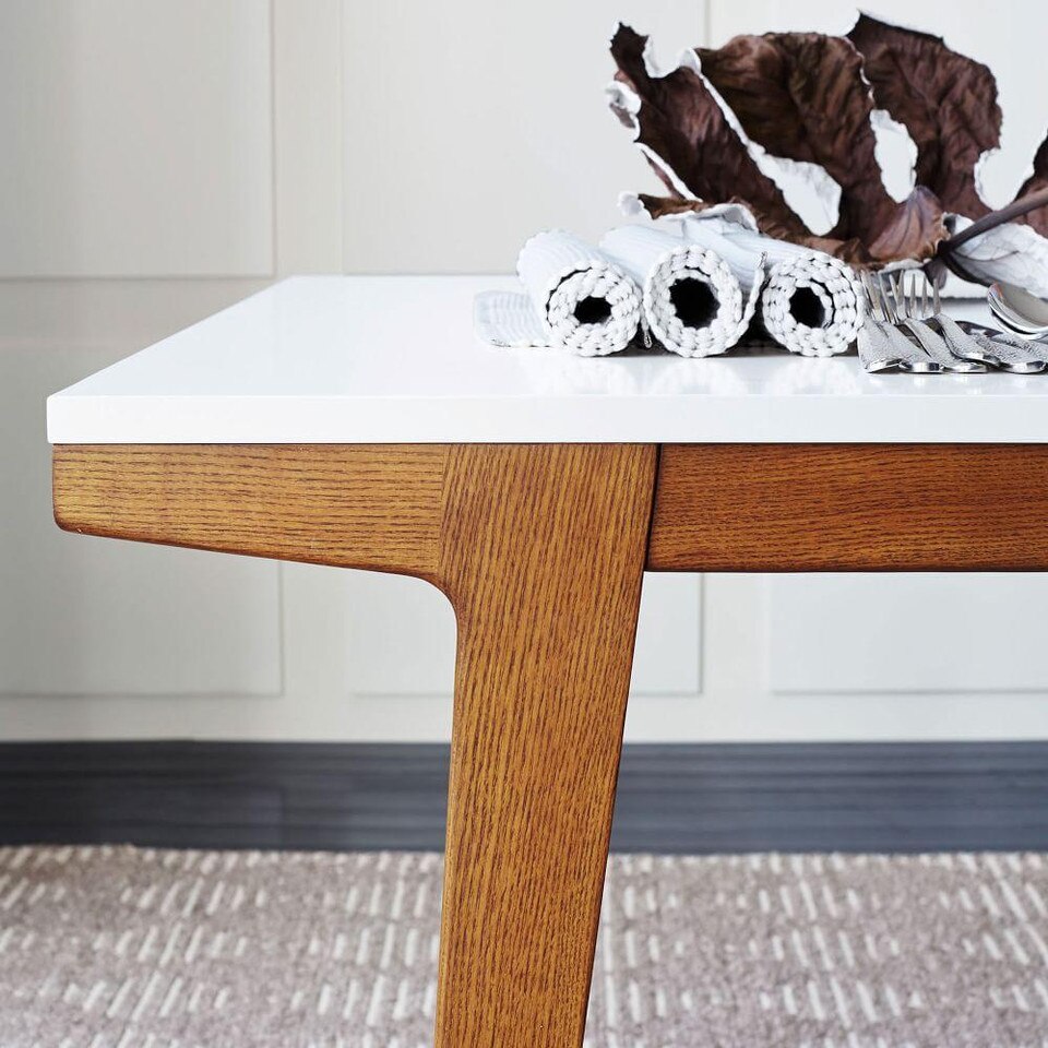 Modern Expandable Dining Table west elm United Kingdom
